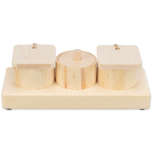 Interatívna hračka pre králiky a morčatá 15x4,5x6cm