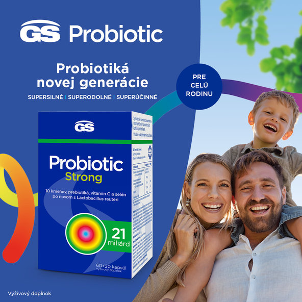 GS Probiotic Strong 30+10 kapsúl