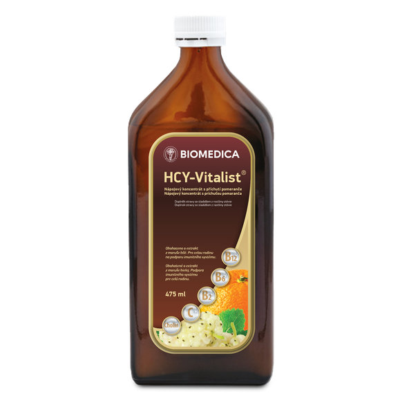 BIOMEDICA HCY-Vitalist pomaranč 475 ml