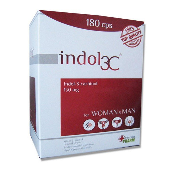 Indol3C proti HPV 180 kapsúl