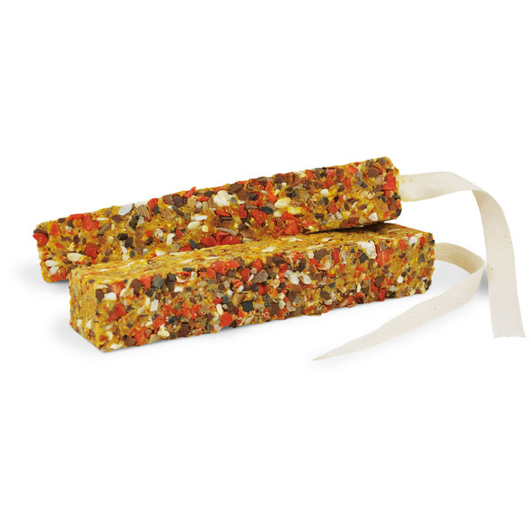 JR FARM BIRDYS tyčinky pre korely a rozely - med, mrkva, mušle 2ks/260g