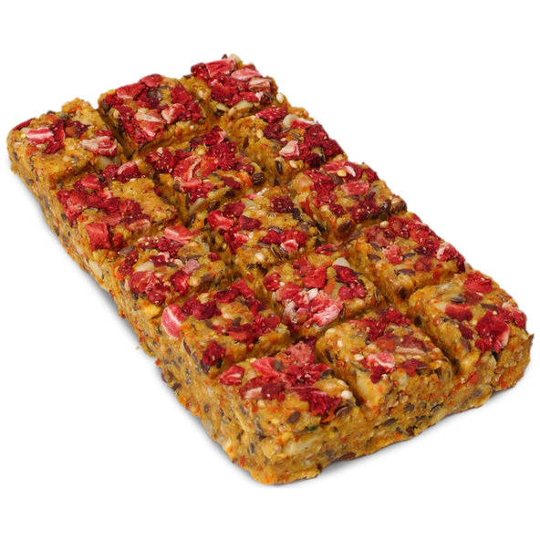 JR FARM jahodová tablička pre králiky a hlodavce 125g