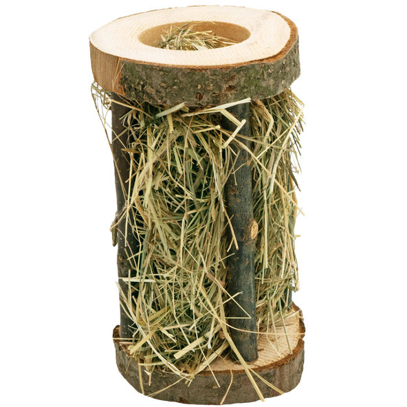 JR FARM prírodné krmitko so senom pre králiky a hlodavce 400g