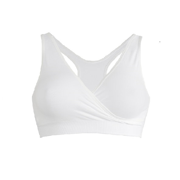 MEDELA Nočné dojčiace podprsenka biela L