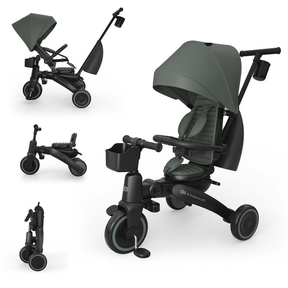 KINDERKRAFT Trojkolka Jazz 3 Green 9m+