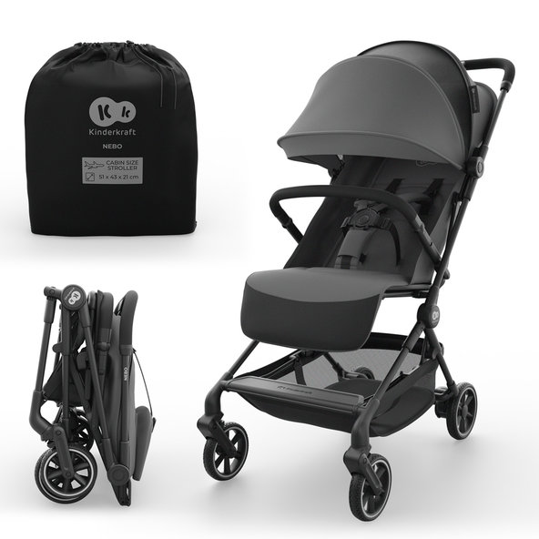 KINDERKRAFT Kočík športový Nebo Platinum Grey