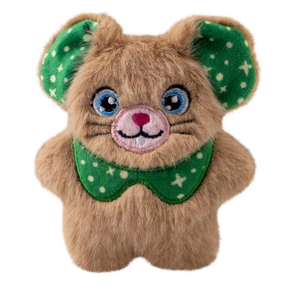 Kong Cat Holiday Snuzzles Mouse Assorted,polyester, rôzne farby hračka pre mačky 1 ks