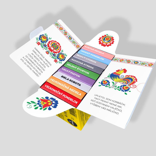 LEROS Svätý týždeň Veľkonočný kolekcia 9x2 vrecúšok