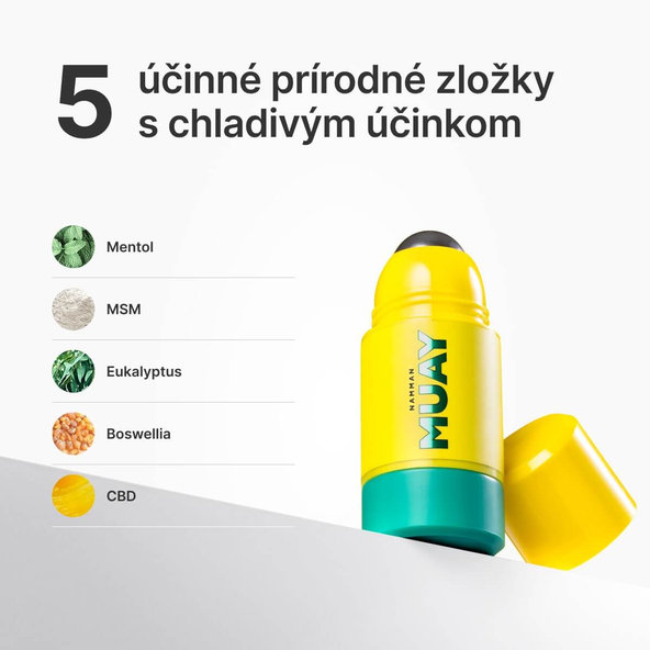 Namman MUAY CBD Cryo Roll-on masážna emulzia 75ml