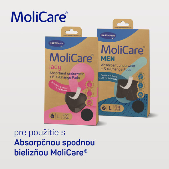 MoliCare X-Change Pads vymeniteľné inkontinenčné vložky 20 ks
