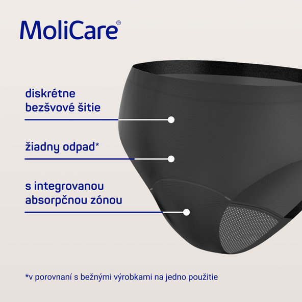 MoliCare lady L absorpčná spodná bielizeň 1 ks