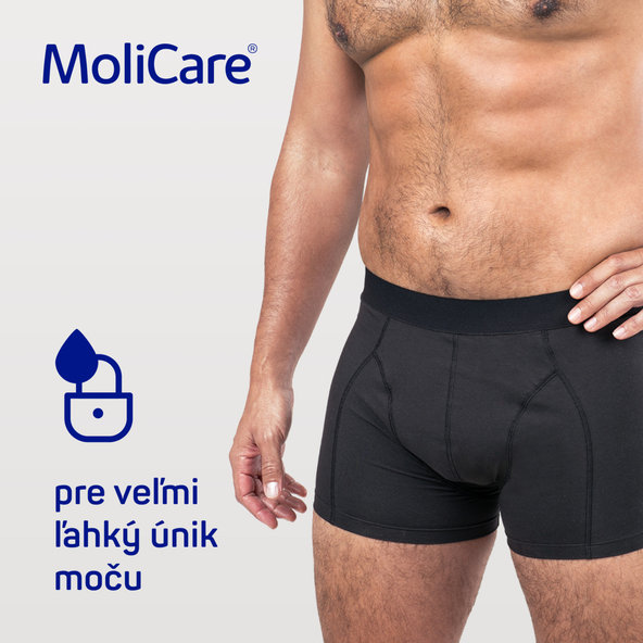 MoliCare MEN M absorpčná spodná bielizeň 1 ks + X-Change vložka 5 ks