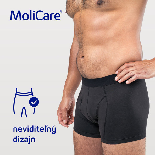 MoliCare MEN M absorpčná spodná bielizeň 1 ks + X-Change vložka 5 ks