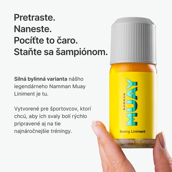 Namman MUAY Boxing Liniment masážny olej 120 ml