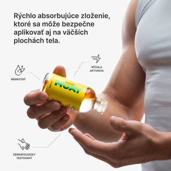 Namman MUAY Boxing Liniment masážny olej 120 ml