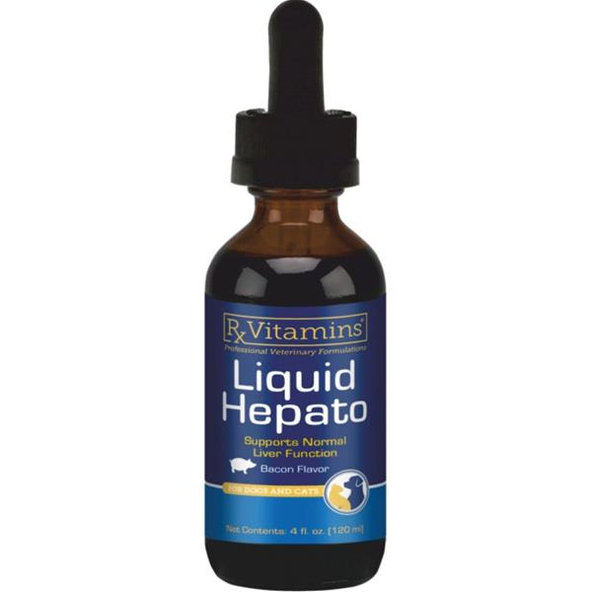 Liquid Hepato original flavour bacon na podporu funkcie pečene psov a mačiek 120 ml