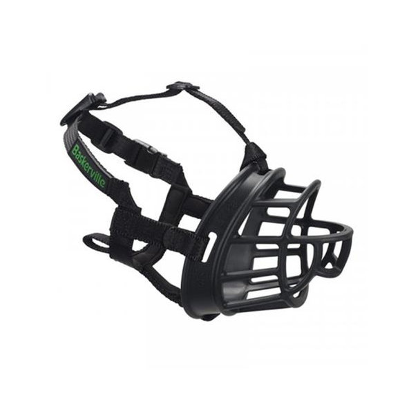 Baskerville plast čierny náhubok pre psy veľ. 1