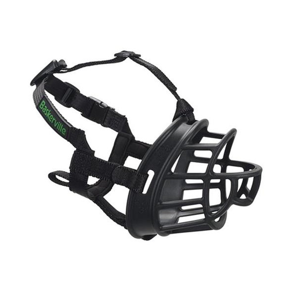 Baskerville plast čierny náhubok pre psy veľ. 6