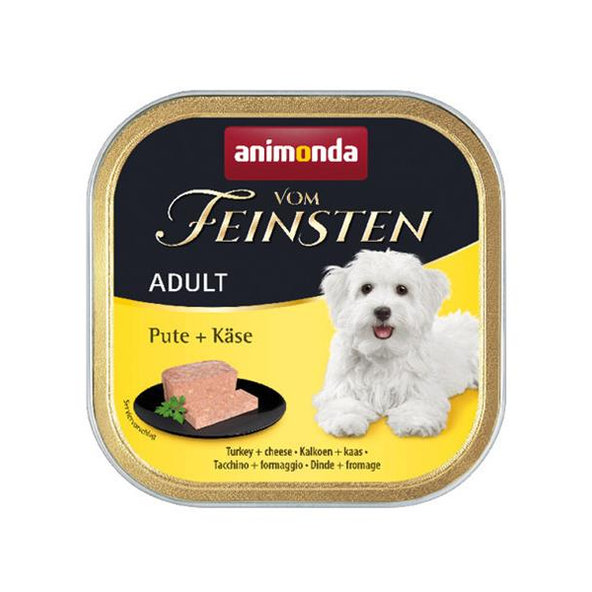 Animonda Vom Feinsten dog ADULT morka a syr konzervy pre psy 11 x 150 g