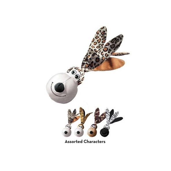 Kong Dog Wubba  Floppy Ears, pískacia, polyester, hračka pre psy L