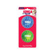Kong Dog Squeezz Geodz Assorted Lopty, TPR, hračka pre psy L 2 ks