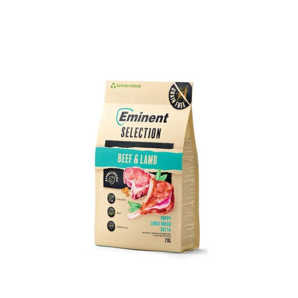 Eminent dog Selection Puppy Large Breed Beef & Lamb granule pre psy 2 kg