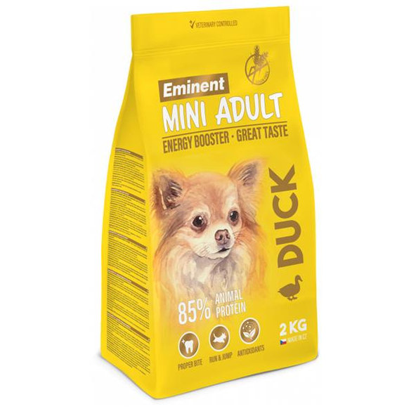 Eminent dog Mini Adult Kačica granule pre psy 2 kg