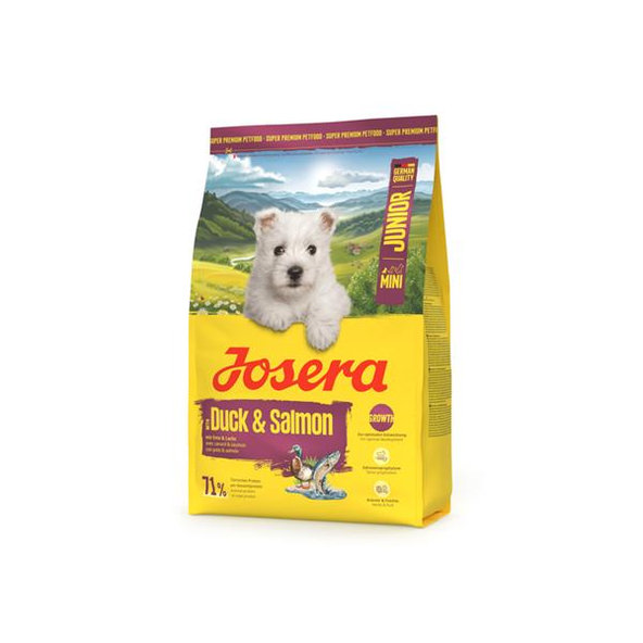 Josera Dog Mini Junior Duck & Salmon granule pre psy 3 kg