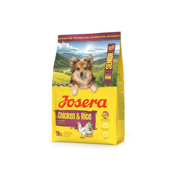 Josera Dog Mini Senior Chicken & Rice granule pre psy 3 kg