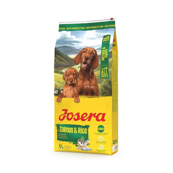 Josera Dog Mother&Puppy Salmon & Rice granule pre psy 12,5 kg