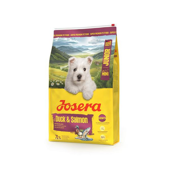 Josera Dog Mini Junior Duck & Salmon granule pre psy 0,9 kg