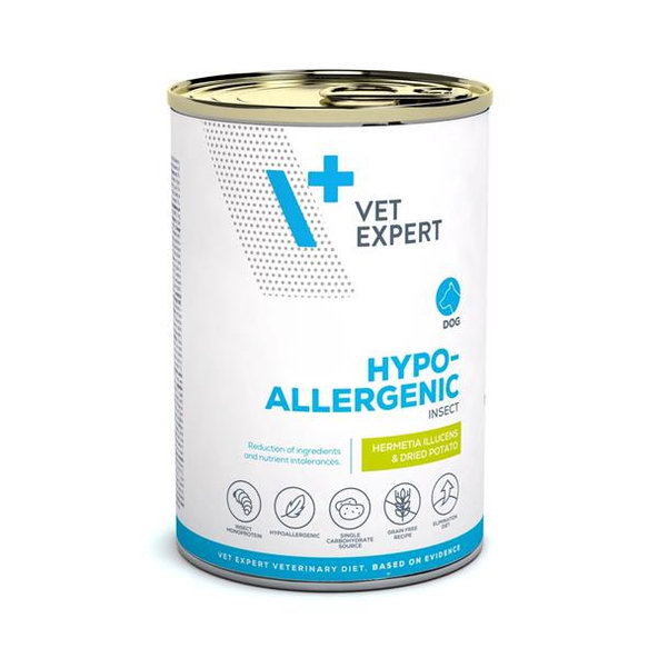 VetExpert VD dog Hypoallergenic insect konzerva pre psov 375 g