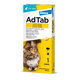 AdTab 48 mg žuvacie tablety proti blchám a kliešťom pre mačky (> 2,0–8,0 kg) 1 tableta