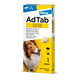AdTab 900 mg žuvacie tablety proti blchám a kliešťom pre psy (> 22–45 kg) 1 tableta