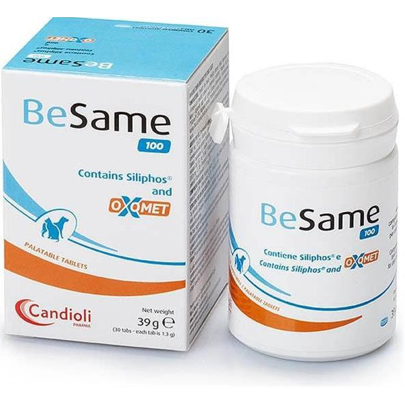 BeSame 100 mg pre správnu funkciu pečene psov a mačiek 30 tabliet