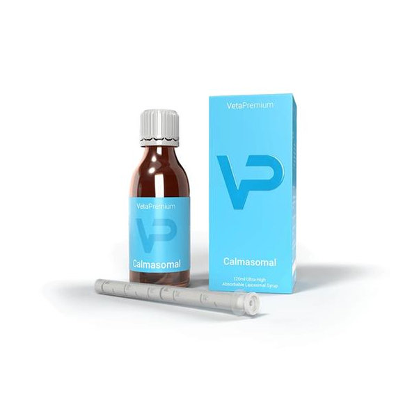 VetaPro Calmasomal sirup proti stresu pre psov 120 ml