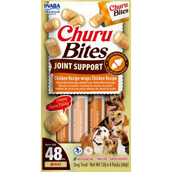 Inaba Churu Bites joint dog maškrta pre psy kura 4x12 g