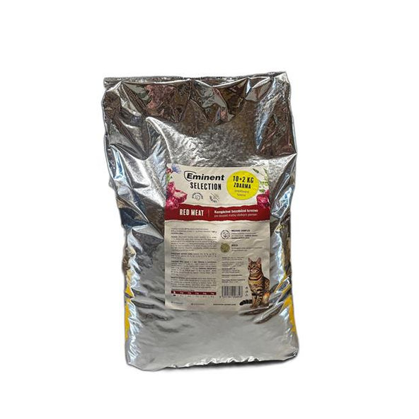 Eminent Cat Adult Selection červené mäso krmivo pre dospelé mačky 10 + 2 kg