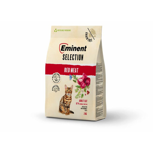 Eminent Cat Adult Selection červené mäso krmivo pre dospelé mačky 2 kg