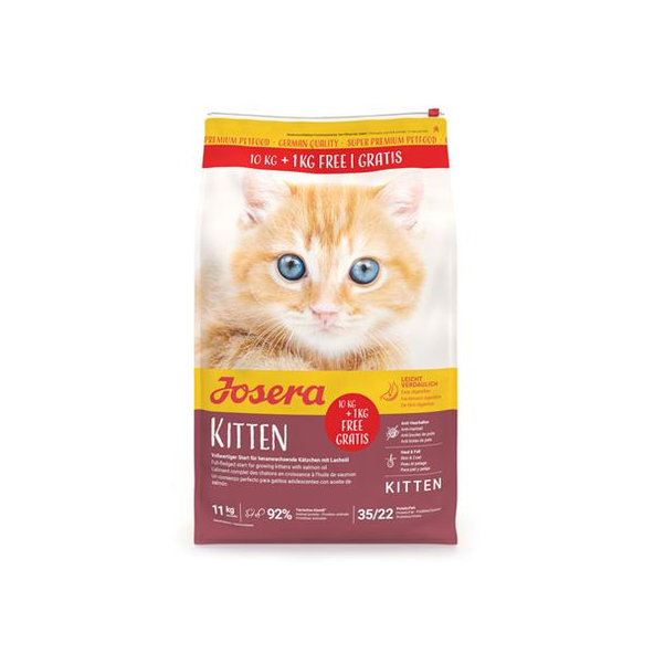 Josera Cat Kitten granule pre mačiatka 10 kg + 1 kg