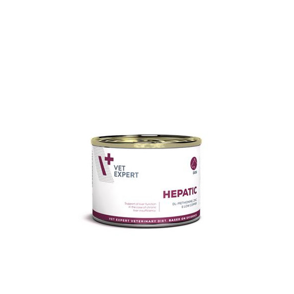 VetExpert VD dog Hepatic konzerva pre psy 200 g