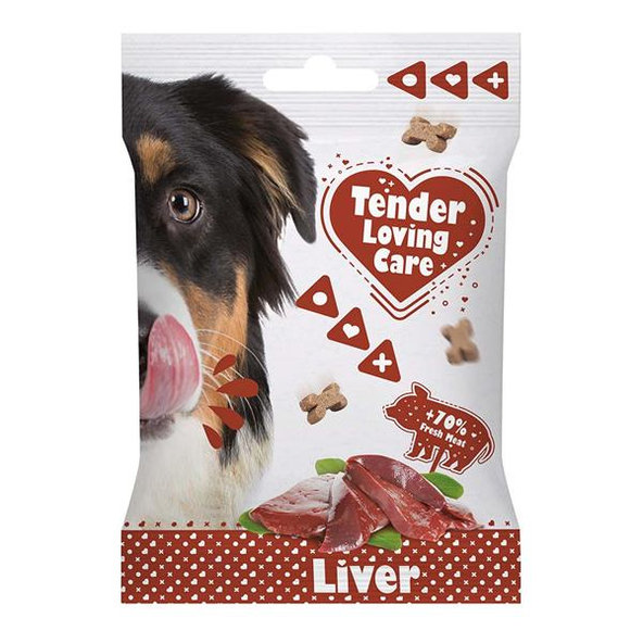 DUVO+ Tender Loving Care  Soft snack pečeň maškrta pre psy 100 g