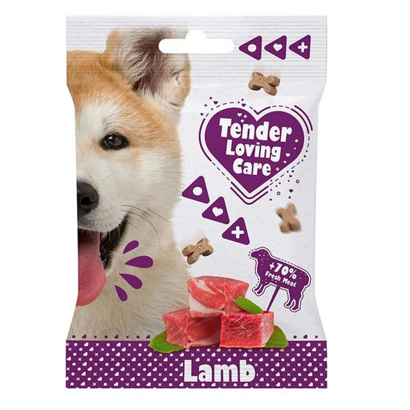 DUVO+ Tender Loving Care Soft Snack maškrta pre psy jahňa 100 g