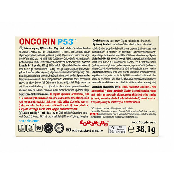 ONCORIN 60 kapsúl