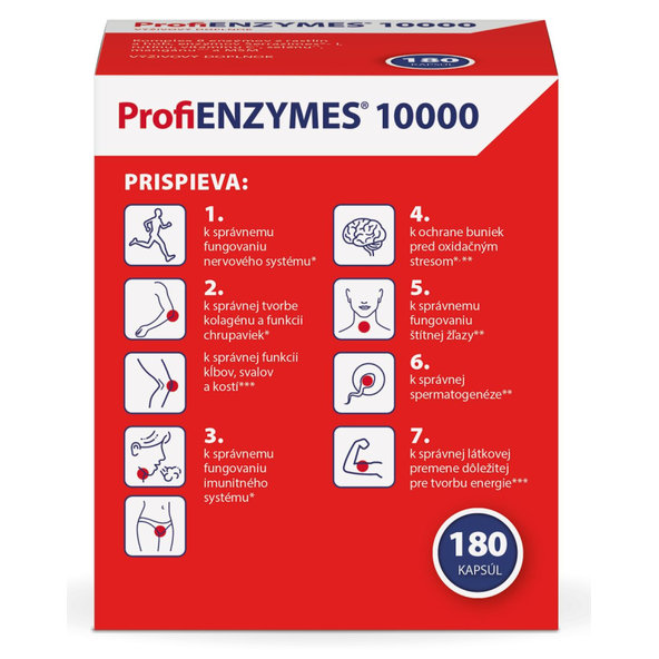 ProfiENZYMES 10000 180 kapsúl