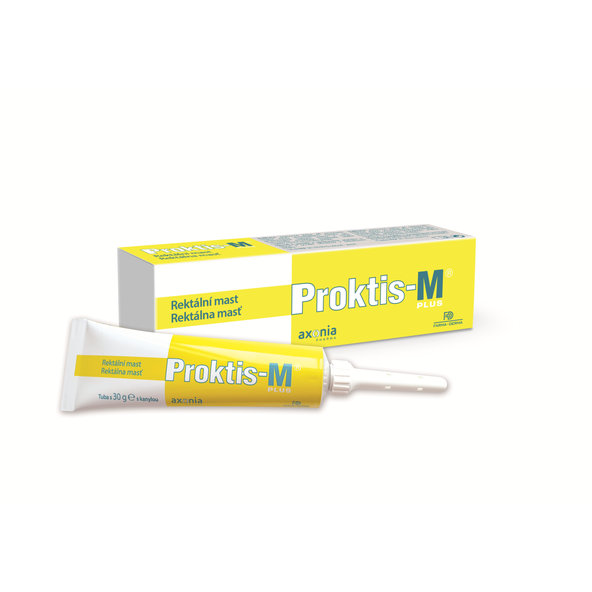 PROKTIS-M PLUS rektálna masť na hojenie rán 30g