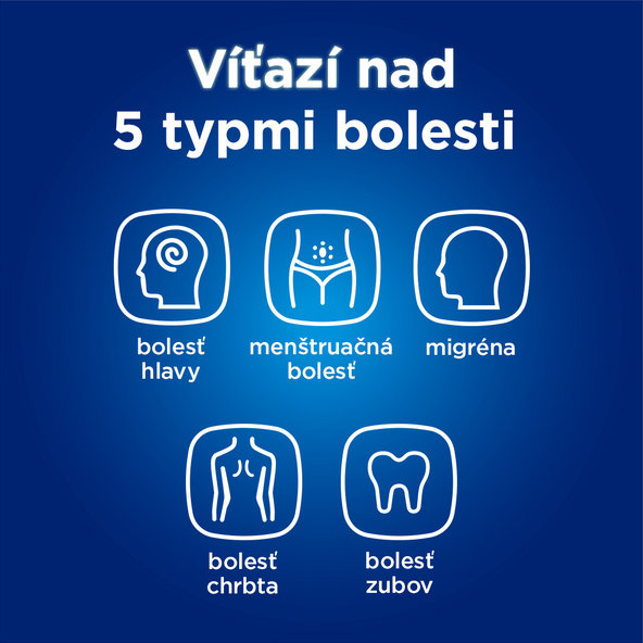 Panadol extra Rapide 500 mg proti bolesti 12 šumivých tabliet