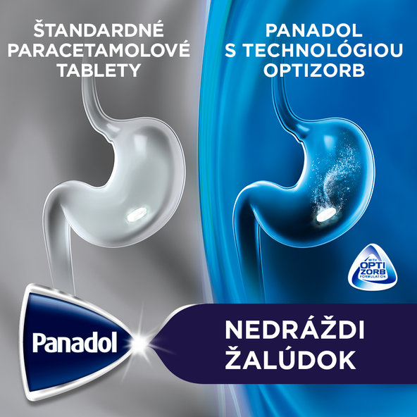 Panadol Novum 500mg proti bolesti a horúčke 24tbl