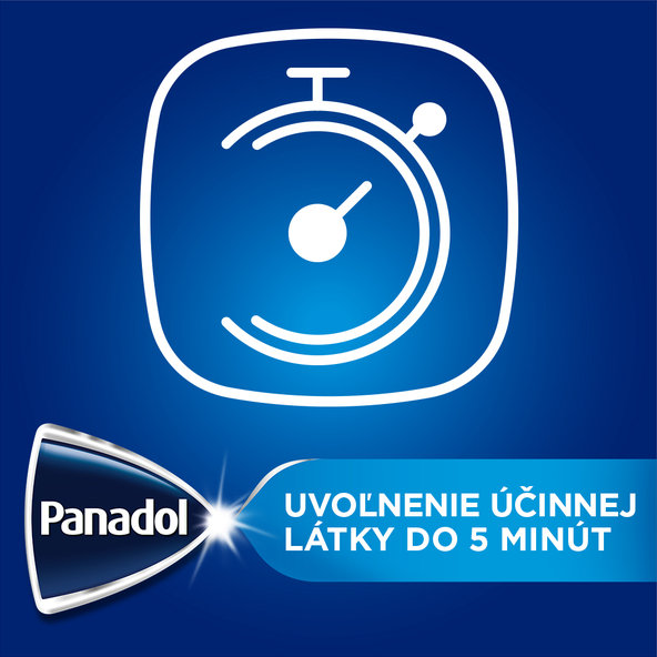 Panadol Novum 500mg proti bolesti a horúčke 24tbl