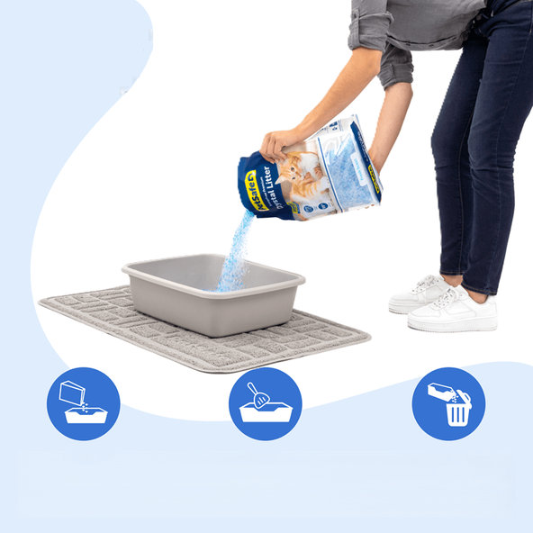 PetSafe® ScoopFree™ Crystal Cat Litter podstielka pre mačky 3,6 kg